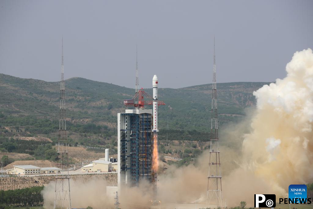 China sends four satellites into space