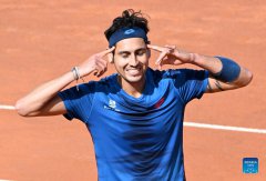 Italian Open men's singles quarterfinal: Zhang Zhizhen vs. Alejandro Tabilo