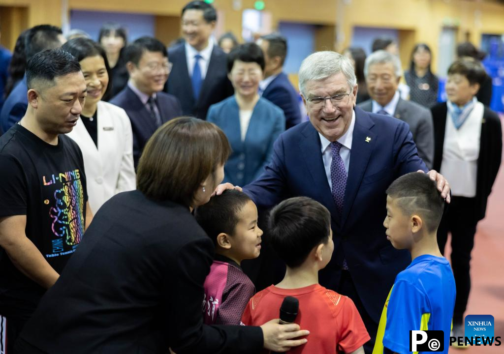 Bach appointed honorary professor of Shanghai University of Sport