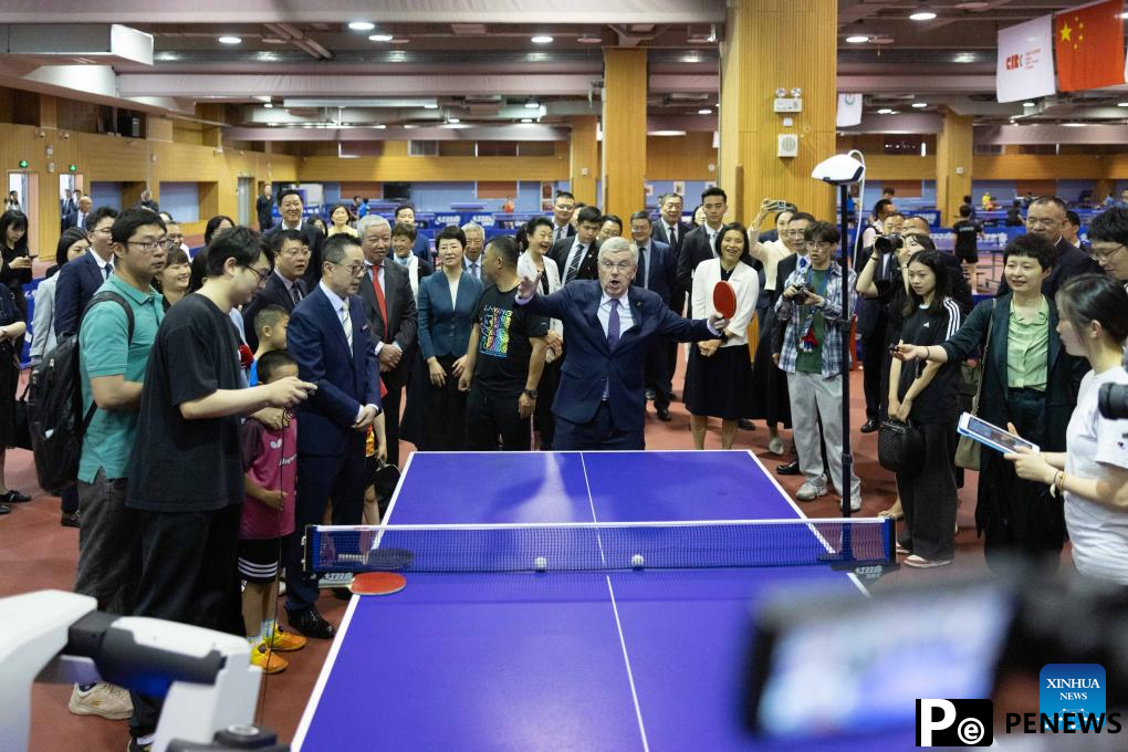 Bach appointed honorary professor of Shanghai University of Sport