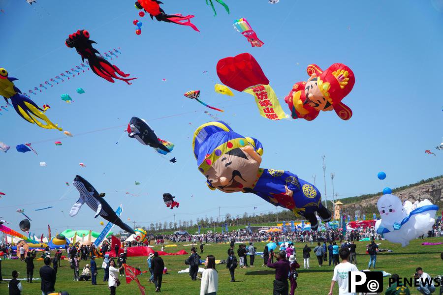Annual kite gala kicks off in E China
