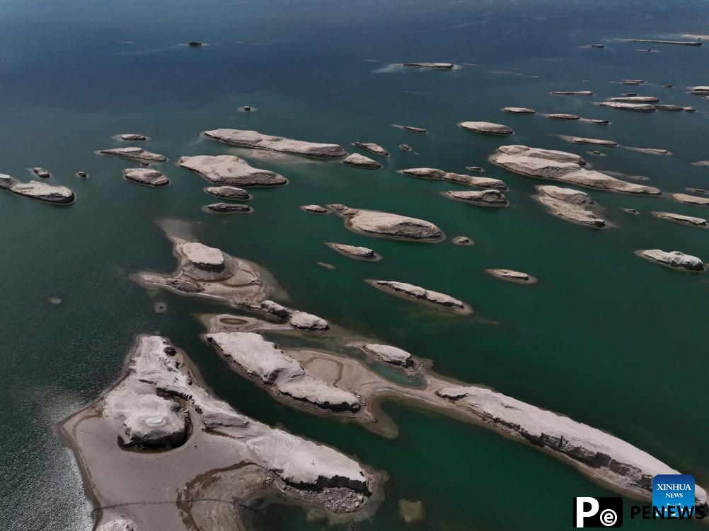 View of Qaidam Basin in China