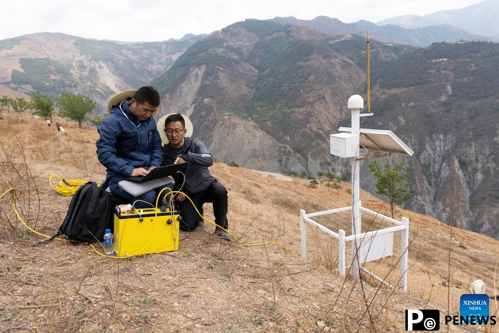 Pic story: researchers strive to reduce risk of debris flow outbreak in China