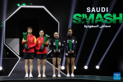 China's Wang/Chen win women's doubles at WTT 2024 Saudi Smash