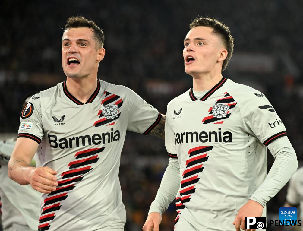 UEFA Europa League semifinal 1st leg match: Roma vs. Bayer 04 Leverkusen