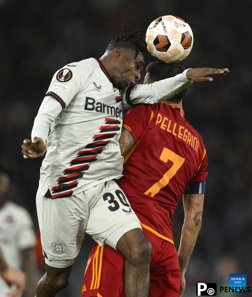 UEFA Europa League semifinal 1st leg match: Roma vs. Bayer 04 Leverkusen