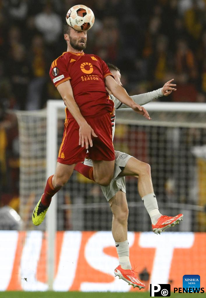 UEFA Europa League semifinal 1st leg match: Roma vs. Bayer 04 Leverkusen