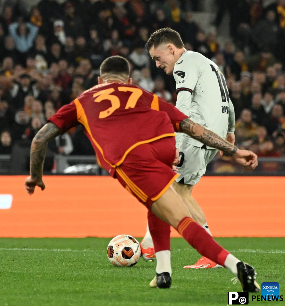 UEFA Europa League semifinal 1st leg match: Roma vs. Bayer 04 Leverkusen