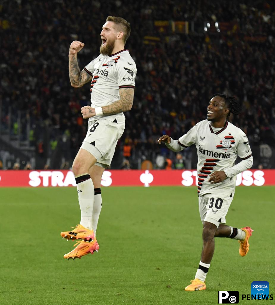 UEFA Europa League semifinal 1st leg match: Roma vs. Bayer 04 Leverkusen