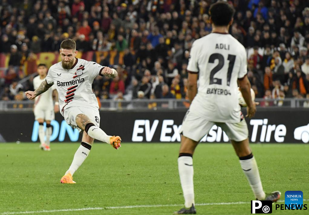 UEFA Europa League semifinal 1st leg match: Roma vs. Bayer 04 Leverkusen