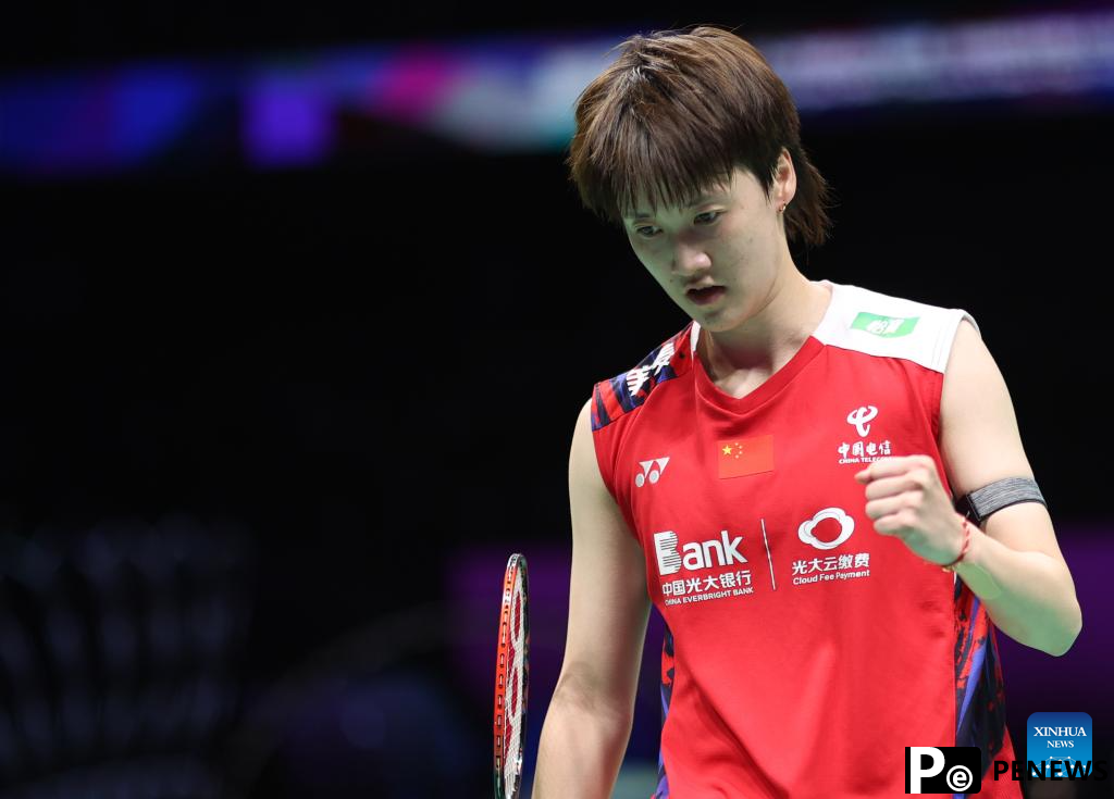 China beats Indonesia to claim its 16th Uber Cup title