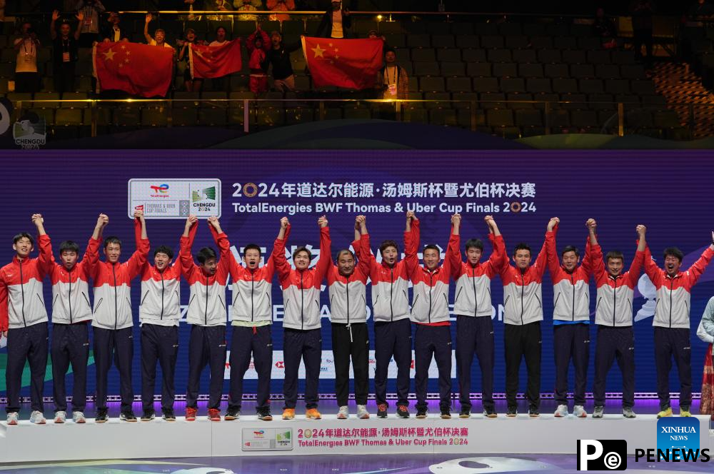 China beats Indonesia to regain Thomas Cup