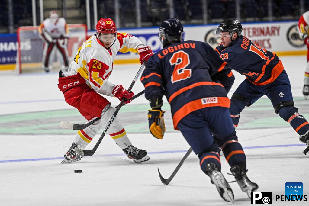 China beats Netherlands in Ice Hockey Men