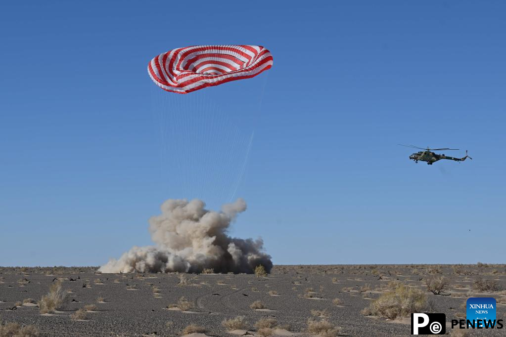 All Shenzhou-17 astronauts out of return capsule