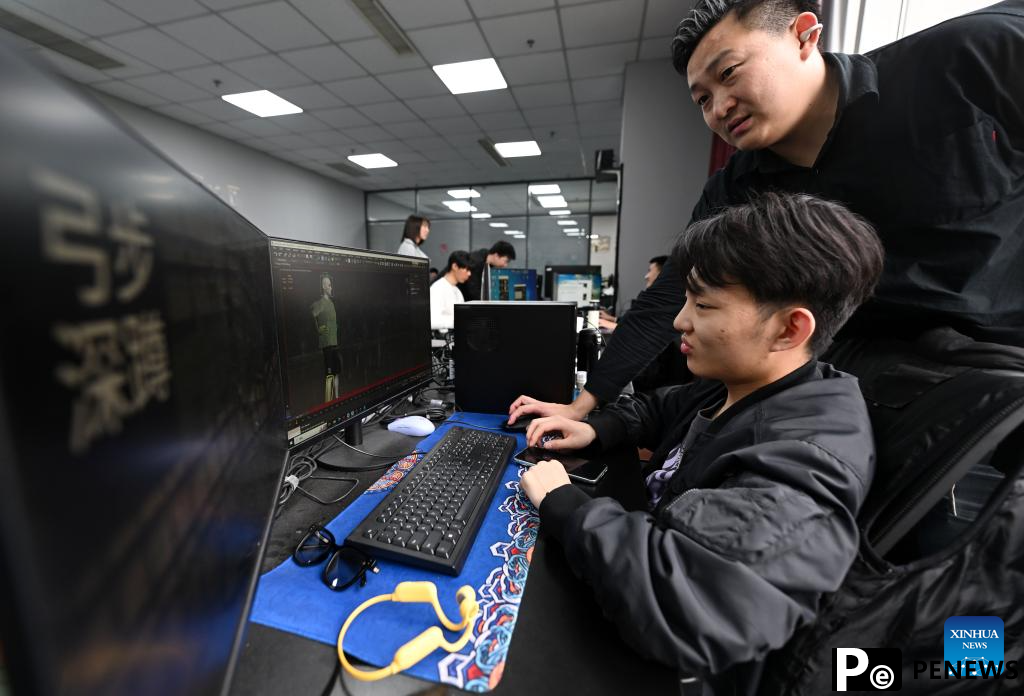 Pic story: digital twin technicians in N China