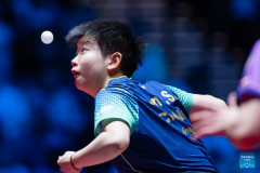 China's Wang, Lin move into ITTF World Cup knockout stage