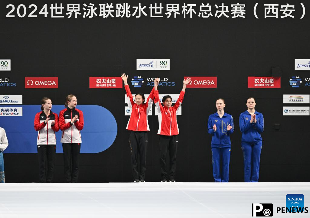 China takes home four golds, Australia one in Diving World Cup in Xi