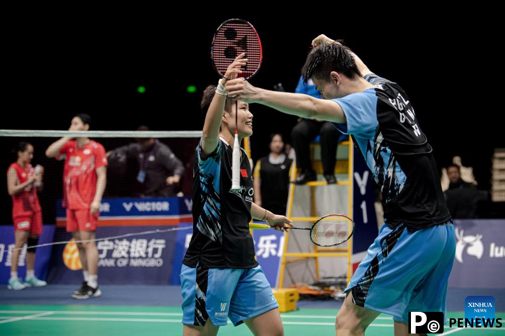 China take three golds at Badminton Asia Championships