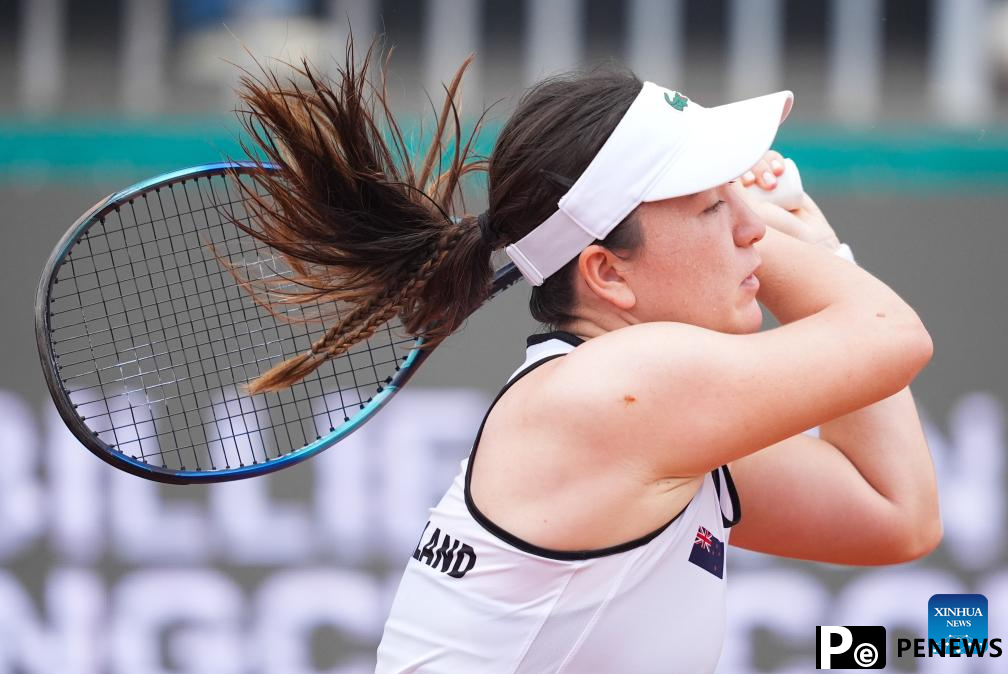 Highlights of Billie Jean King Cup 2024 tennis tournament