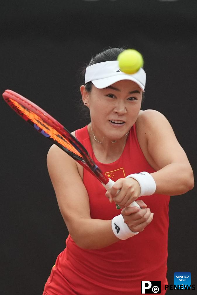 Highlights of Billie Jean King Cup 2024 tennis tournament