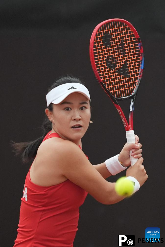 Highlights of Billie Jean King Cup 2024 tennis tournament