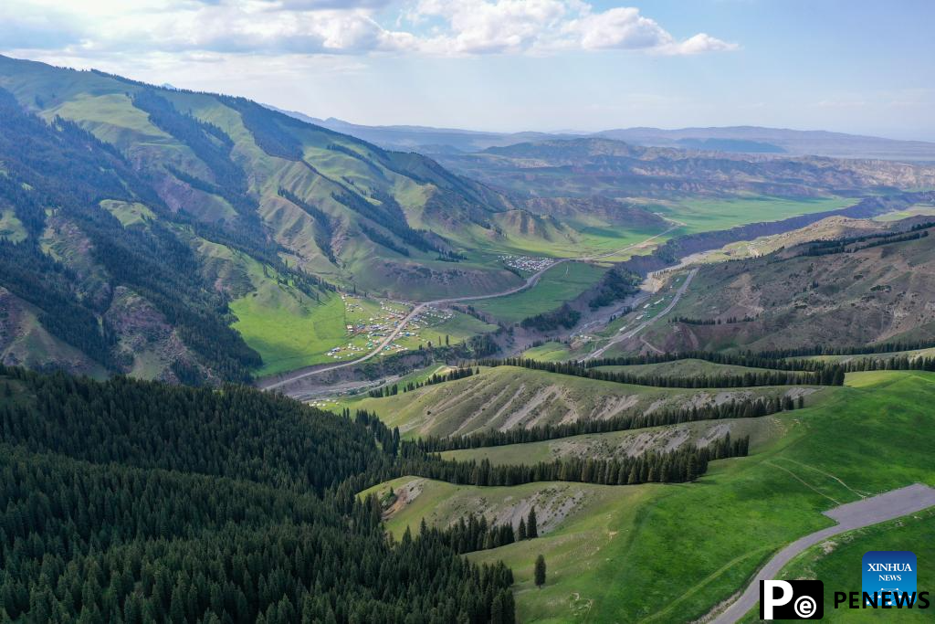 Scenery of Lujiaowan scenic area in Xinjiang