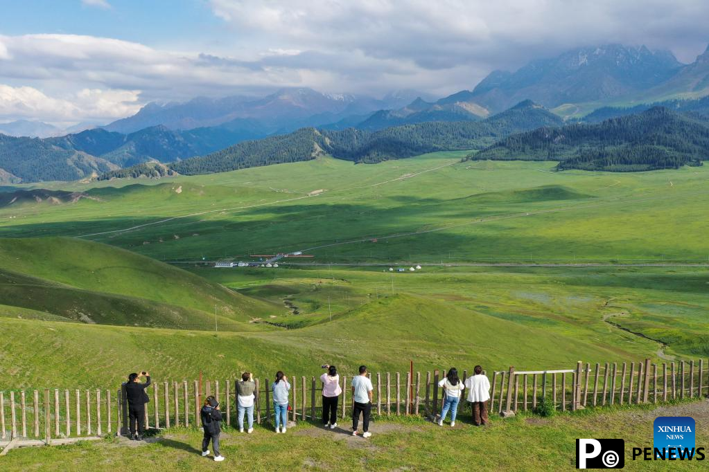 Scenery of Lujiaowan scenic area in Xinjiang