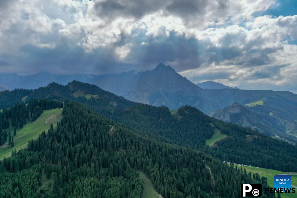 Scenery of Lujiaowan scenic area in Xinjiang