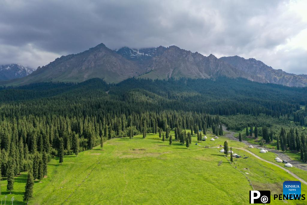 Scenery of Lujiaowan scenic area in Xinjiang