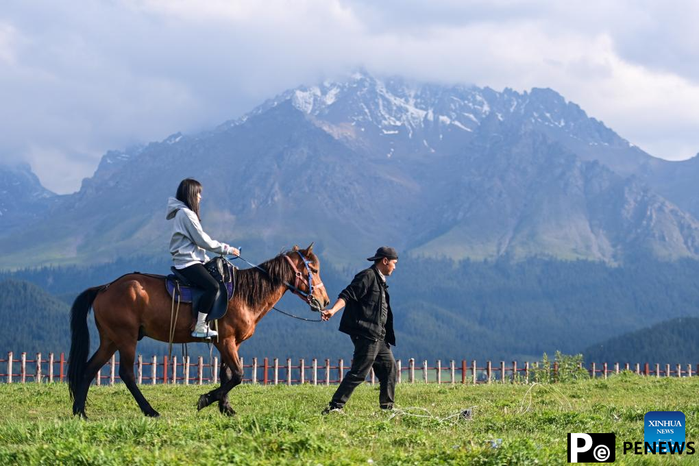 Scenery of Lujiaowan scenic area in Xinjiang