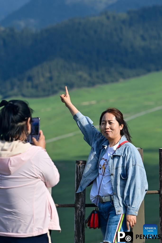 Scenery of Lujiaowan scenic area in Xinjiang