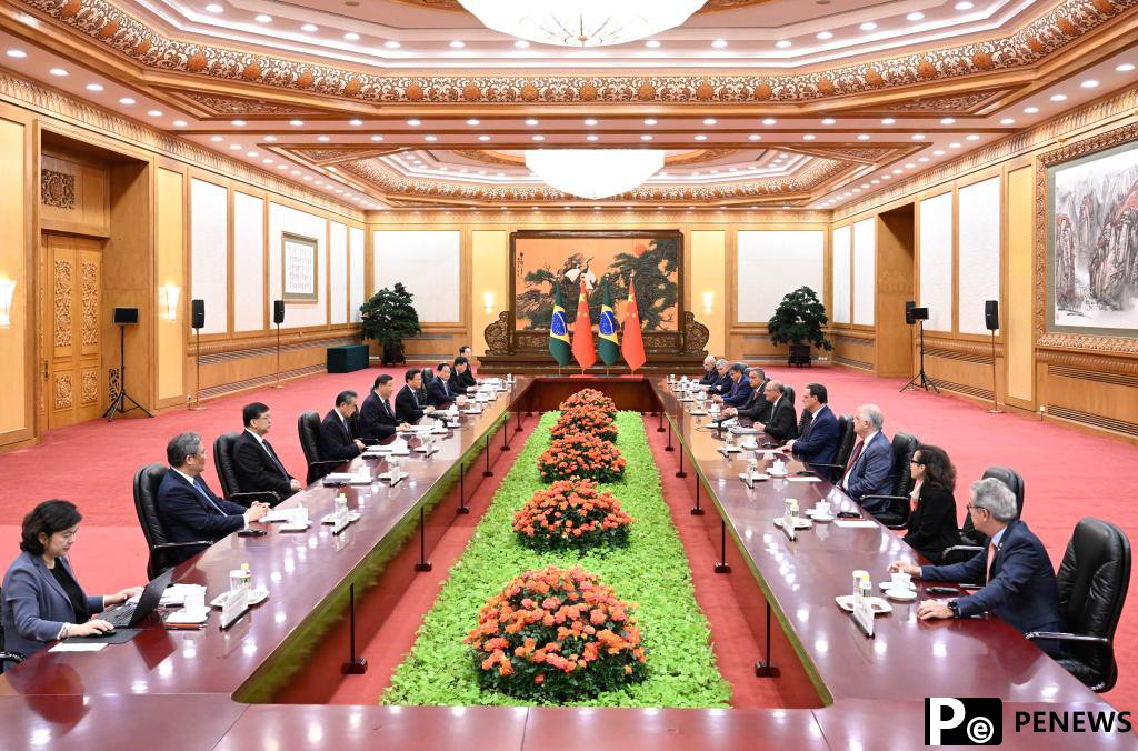 Xi meets Brazilian vice president