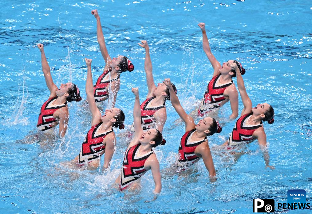 Highlights of World Aquatics Artistic Swimming World Cup 2024 in Beijing
