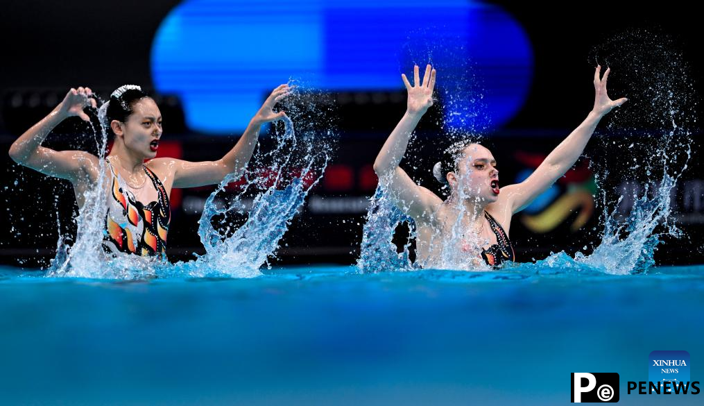 Highlights of World Aquatics Artistic Swimming World Cup 2024 in Beijing