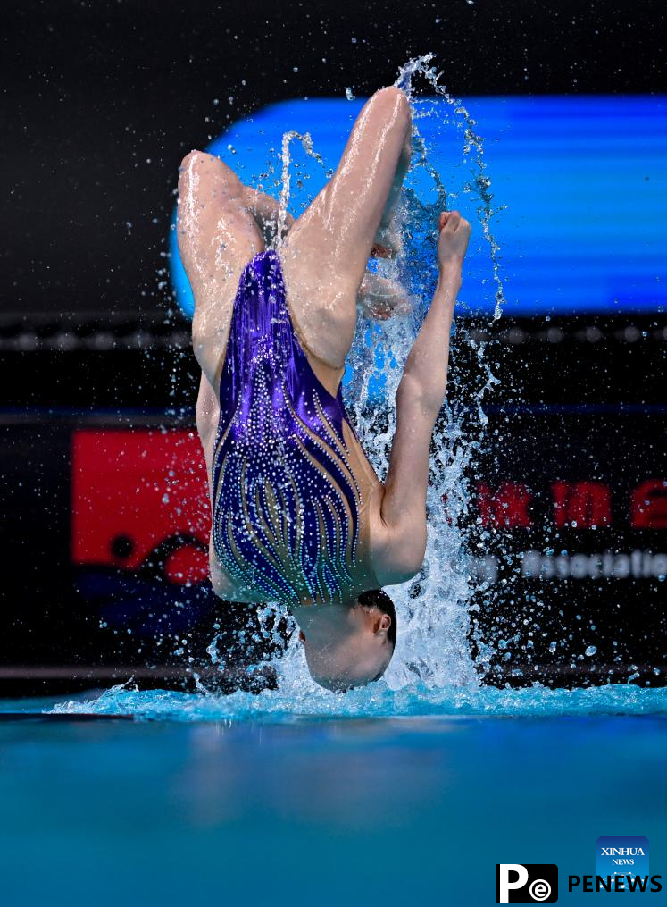 Highlights of World Aquatics Artistic Swimming World Cup 2024 in Beijing