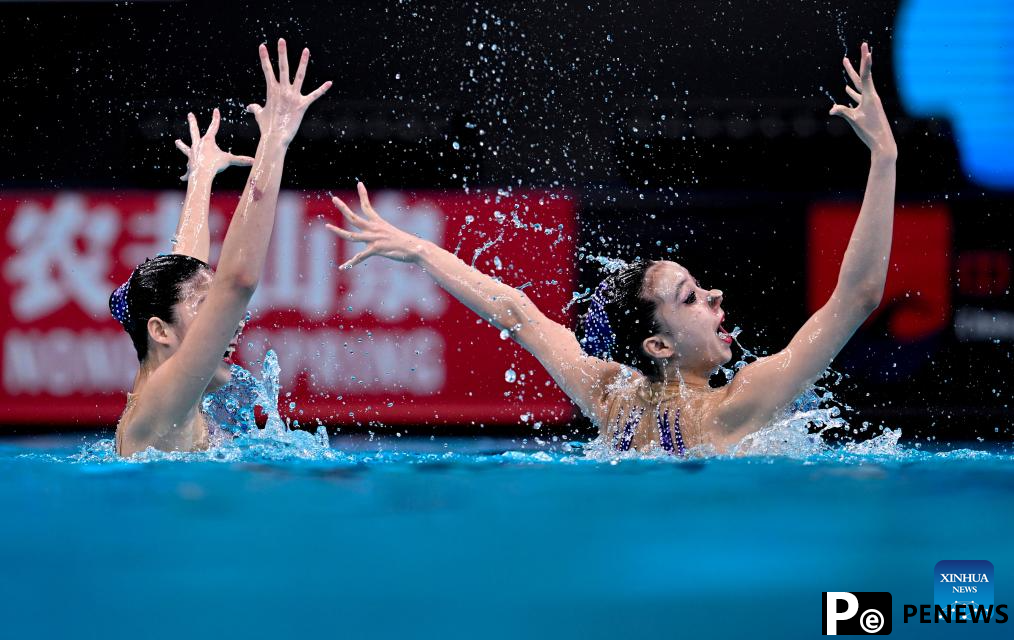 Highlights of World Aquatics Artistic Swimming World Cup 2024 in Beijing