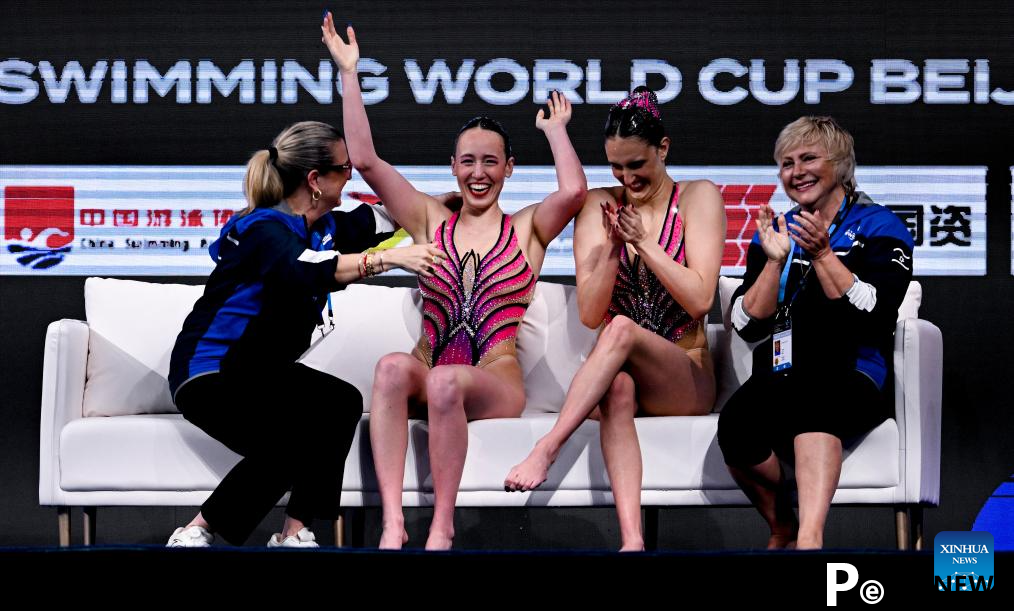 Highlights of World Aquatics Artistic Swimming World Cup 2024 in Beijing