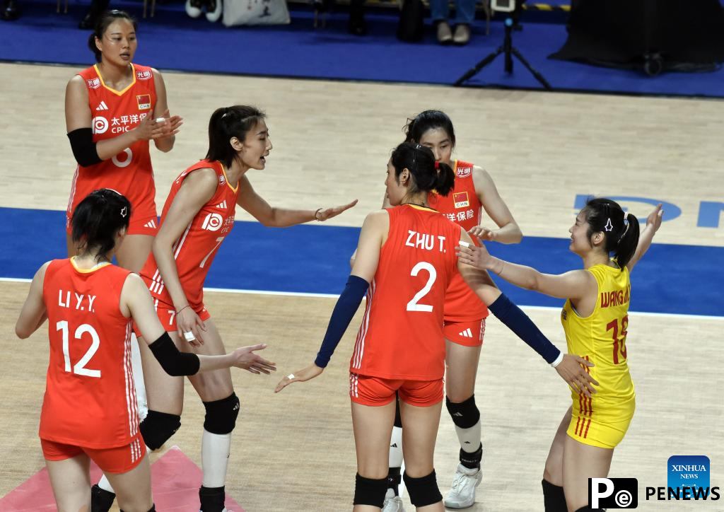 China sweeps Bulgaria in Women