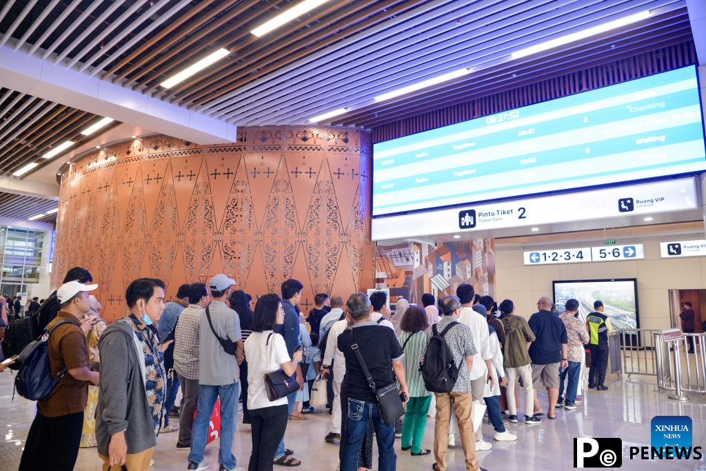 Jakarta-Bandung high-speed railway marks 8-month operation with 3.54 mln passengers