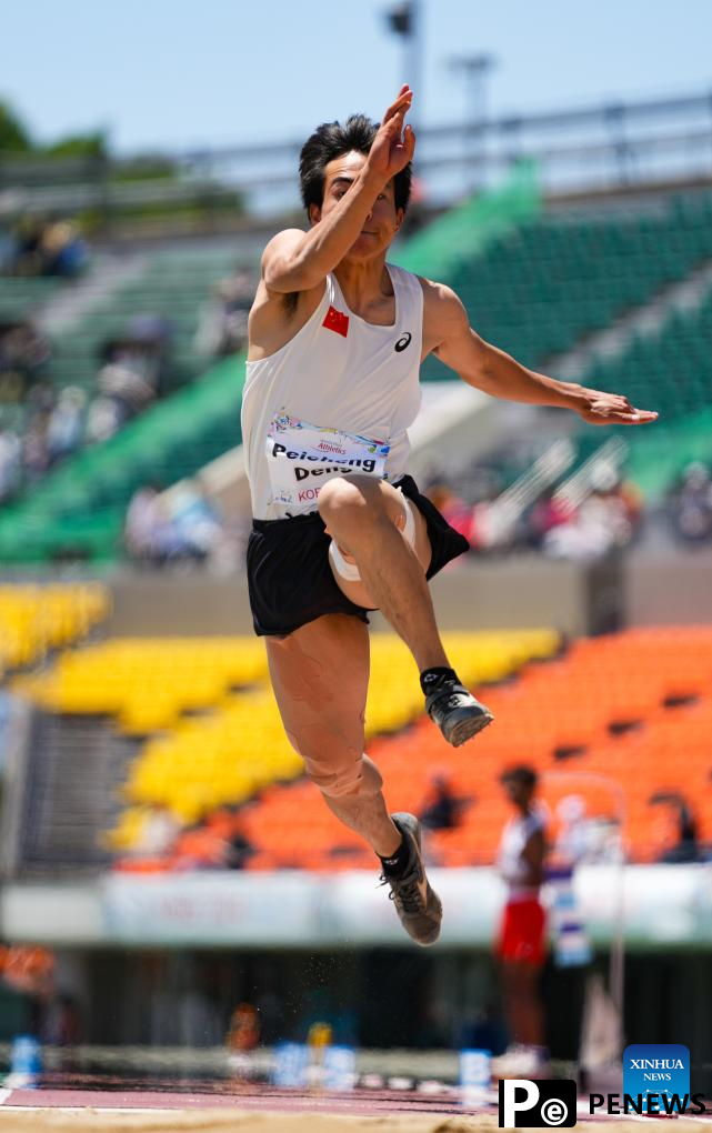 Tallying record golds, China athletes excel at Kobe Para Athletics Championships