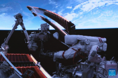 Shenzhou-18 crew members complete first spacewalk