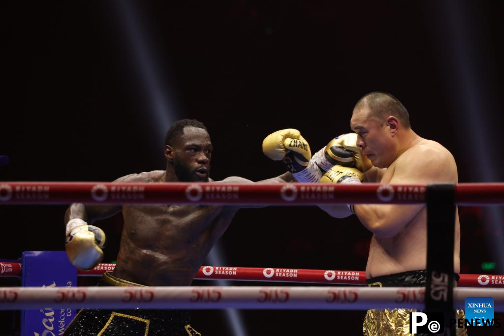 5VS5 boxing event in Riyadh: Zhang Zhilei vs. Deontay Wilder