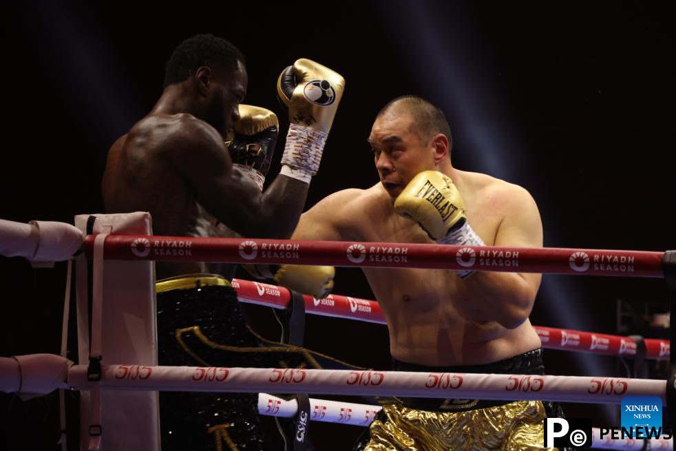 5VS5 boxing event in Riyadh: Zhang Zhilei vs. Deontay Wilder