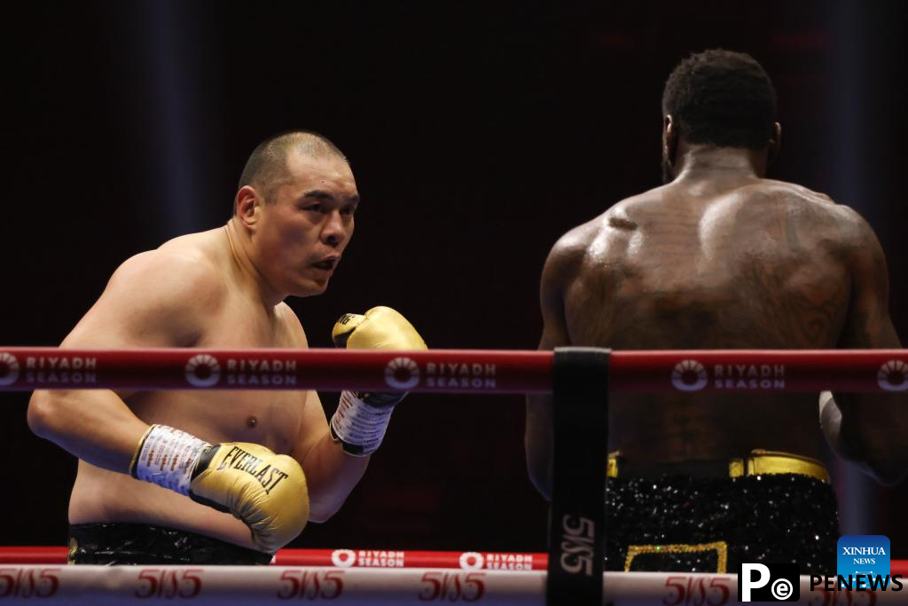 5VS5 boxing event in Riyadh: Zhang Zhilei vs. Deontay Wilder