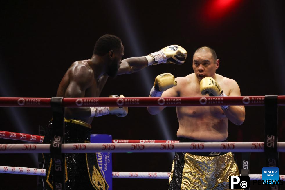 5VS5 boxing event in Riyadh: Zhang Zhilei vs. Deontay Wilder