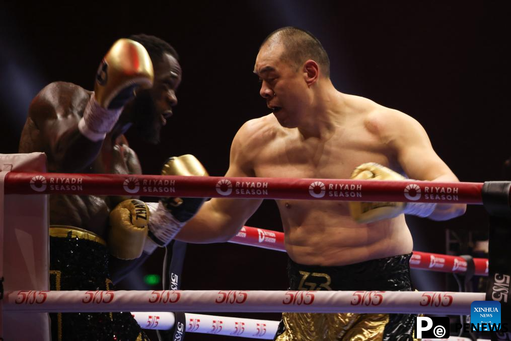 5VS5 boxing event in Riyadh: Zhang Zhilei vs. Deontay Wilder