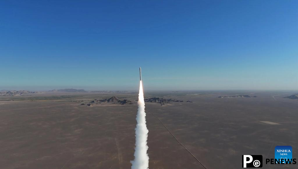 Chinese rocket launches 5 satellites into space