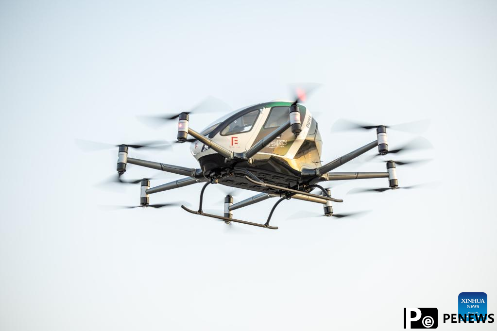 Saudi, Chinese firms conduct air taxi trial