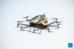 Saudi, Chinese firms conduct air taxi trial