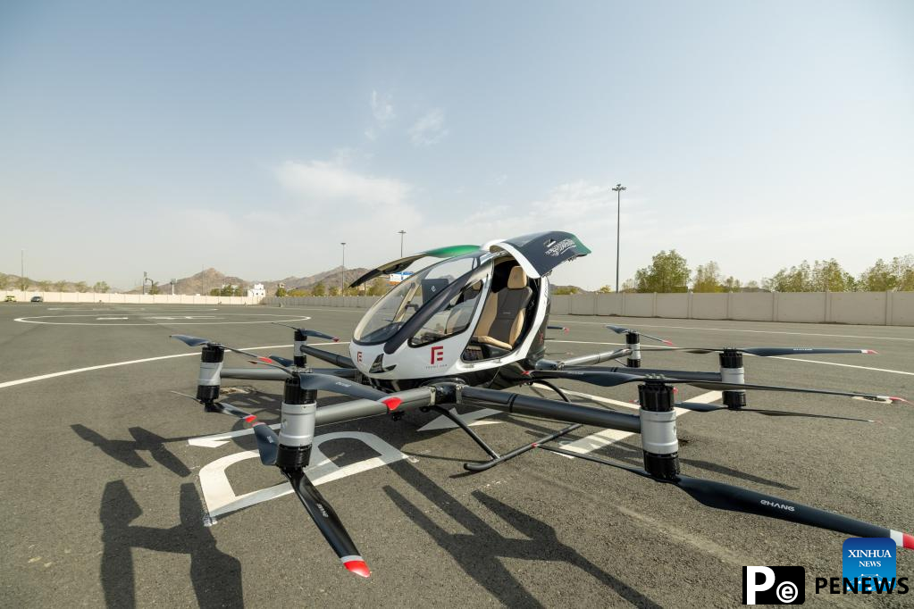 Saudi, Chinese firms conduct air taxi trial